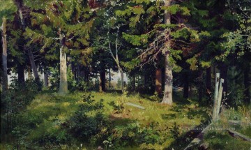  ivan - clairière dans la forêt 1889 paysage classique Ivan Ivanovitch